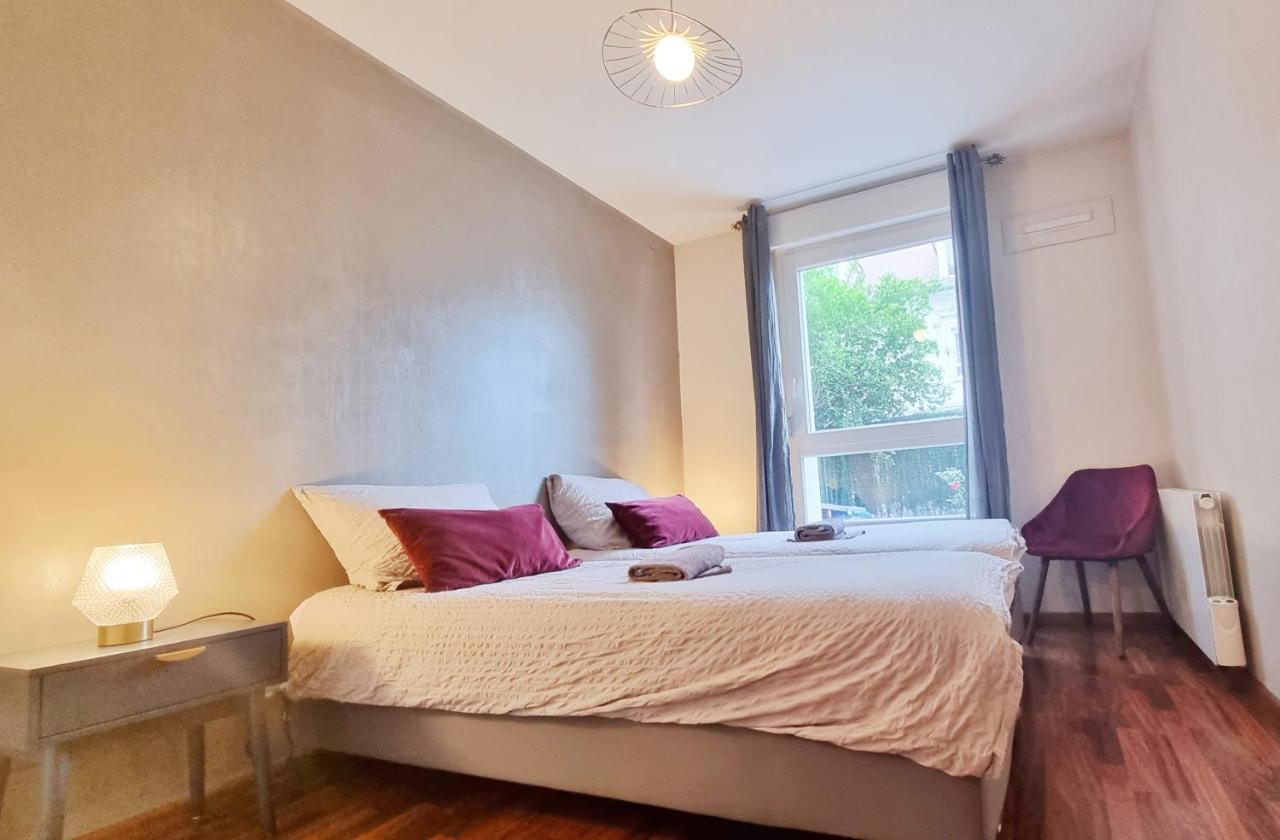 Chez Margot & Fawaz - Parking - 3 Chambres - Jardin - Relax Bnb 콜마 외부 사진