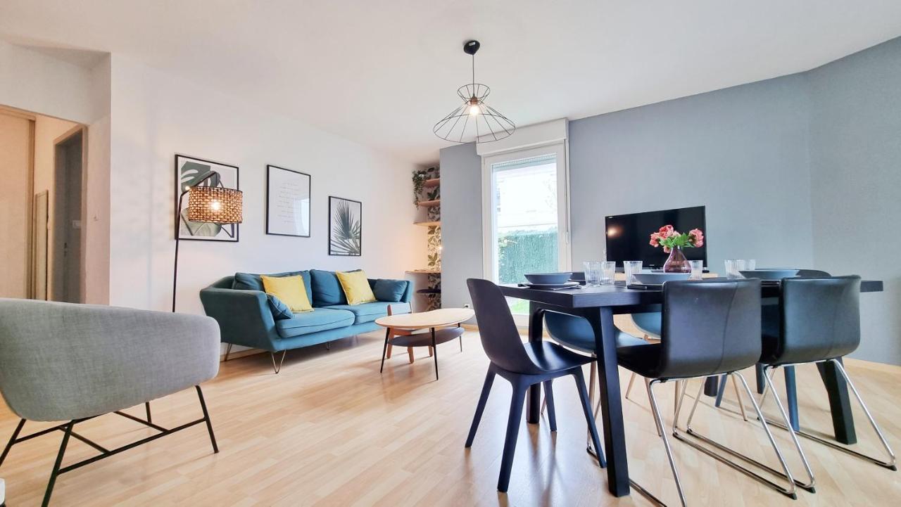 Chez Margot & Fawaz - Parking - 3 Chambres - Jardin - Relax Bnb 콜마 외부 사진